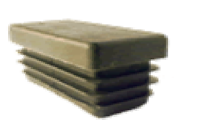 Taco interior para tubo de 30x20 y 40x20 mm