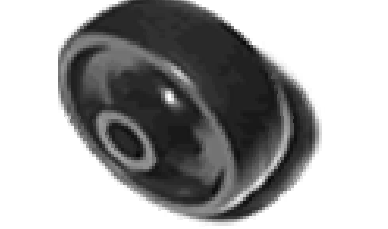 Rueda de Ø30 y 40 mm, negra