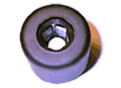 Pata para canapé Ø60 mm, altura 58 mm, tornillo M-10