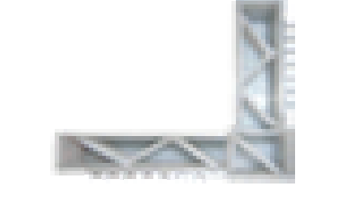 Escuadra para perfil de aluminio (pequeña)